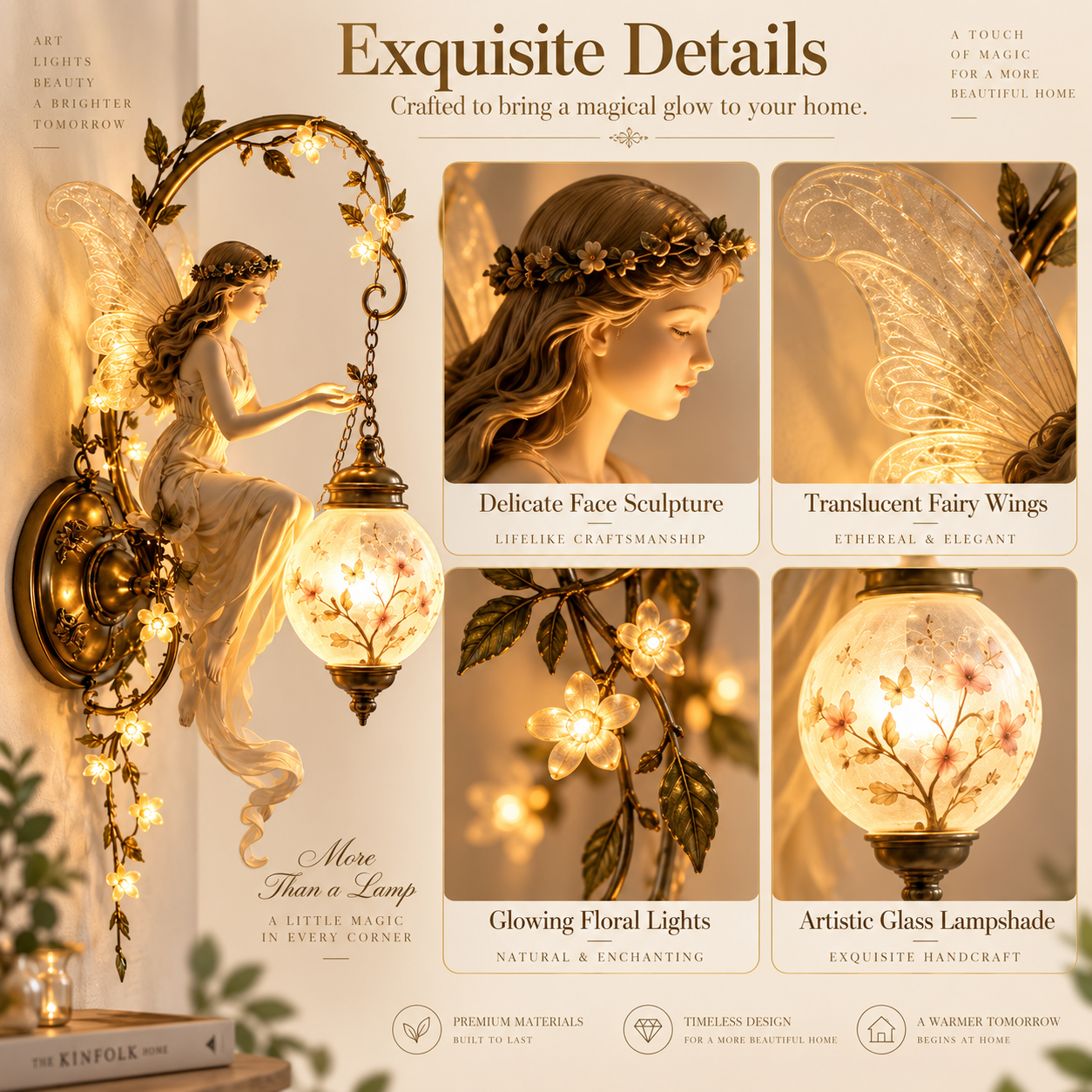 Exquisite Details Fairy Lantern