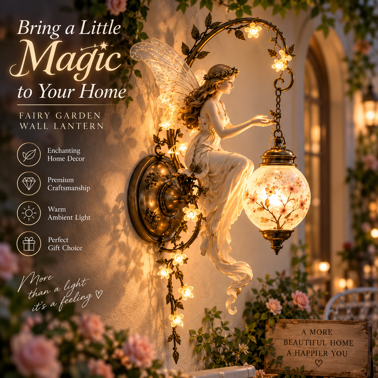 Enchanted Fairy Blossom Lantern
