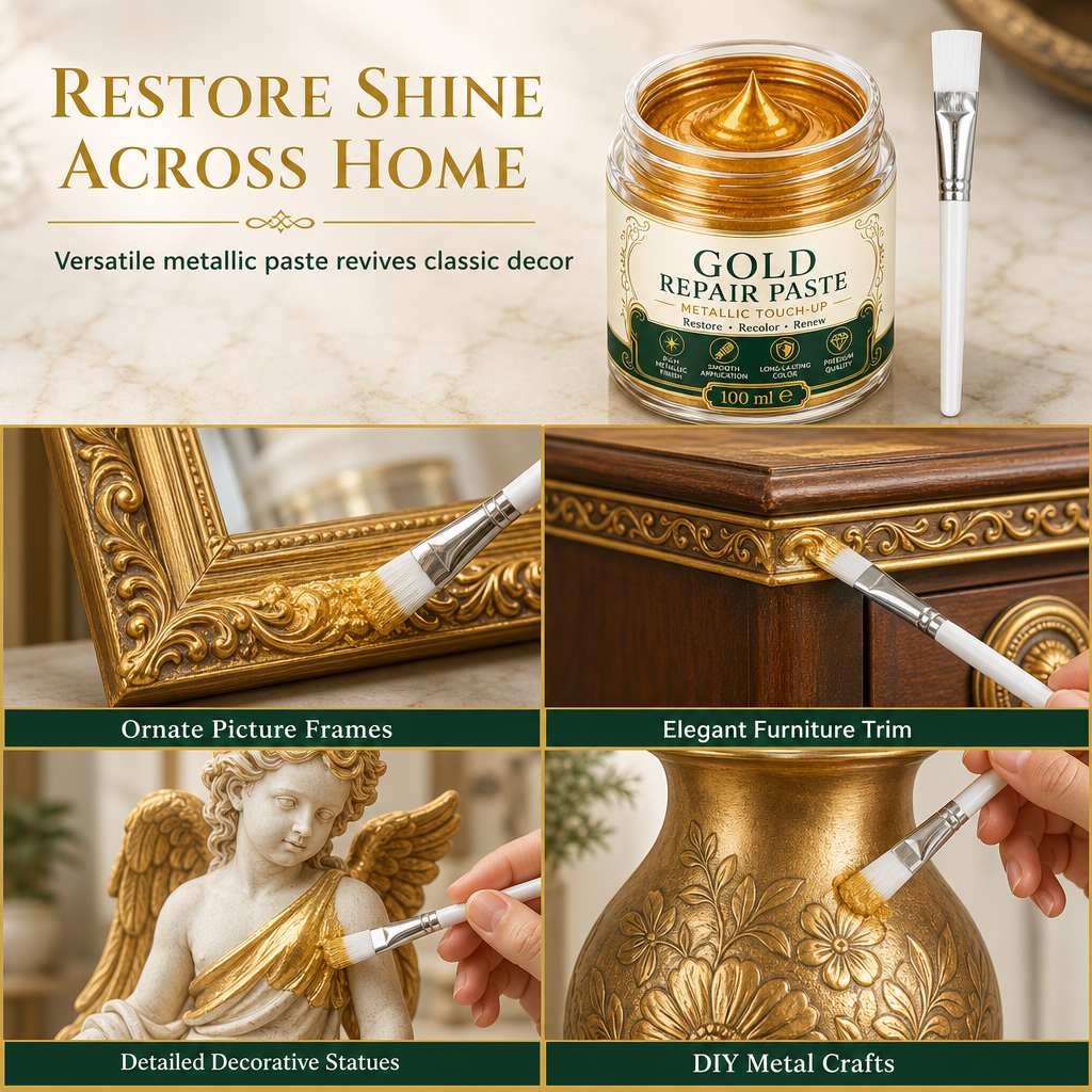 Restore shine across home decor