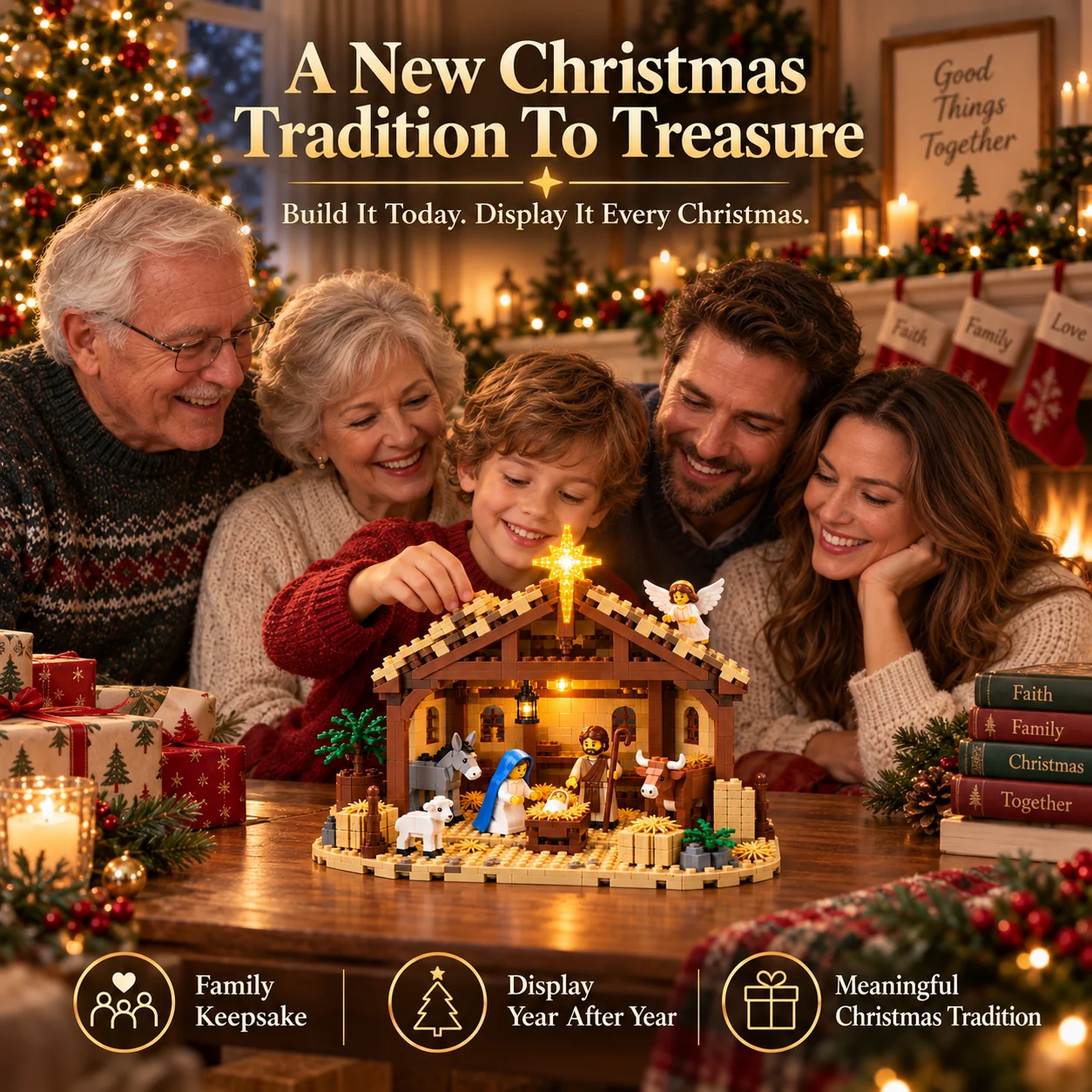 The Nativity Story Building Block Set