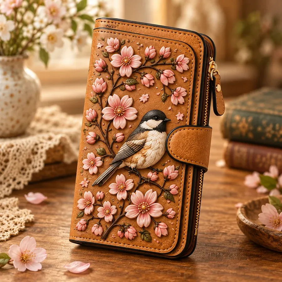 Cherry Blossom wallet