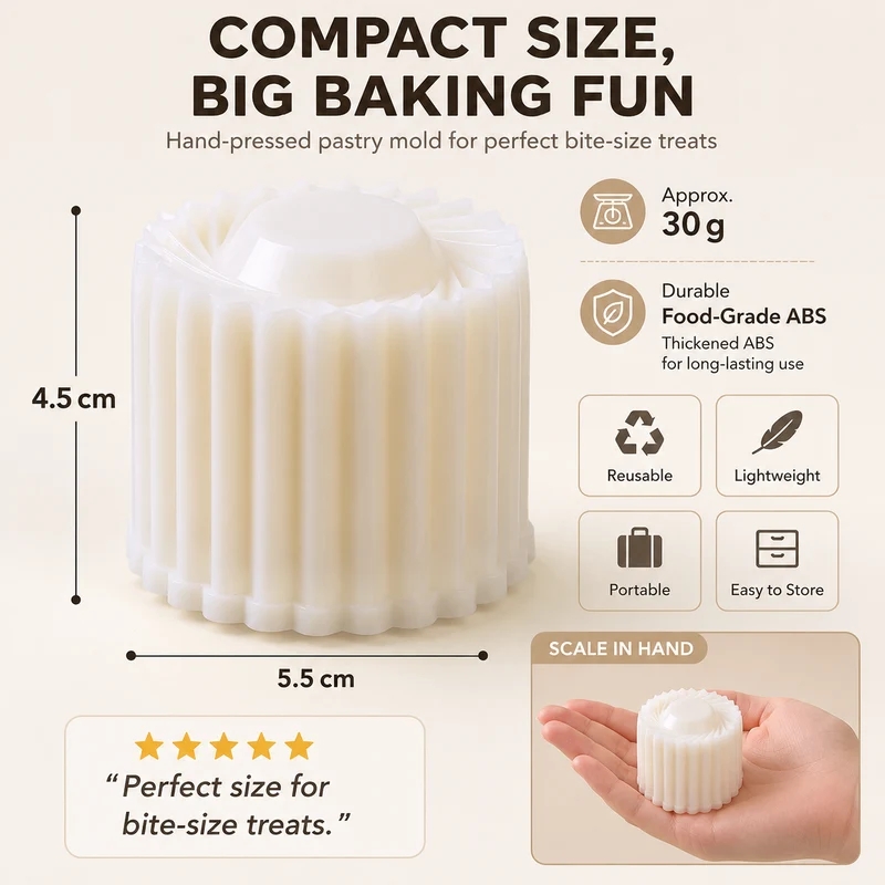 Pastry mould product dimensions