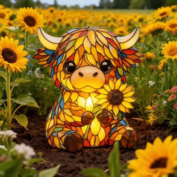 Highland Cow LED Night Light