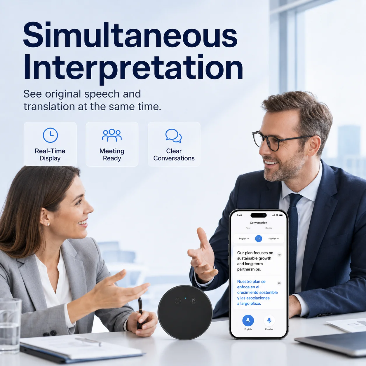 AI translation assistant for international business