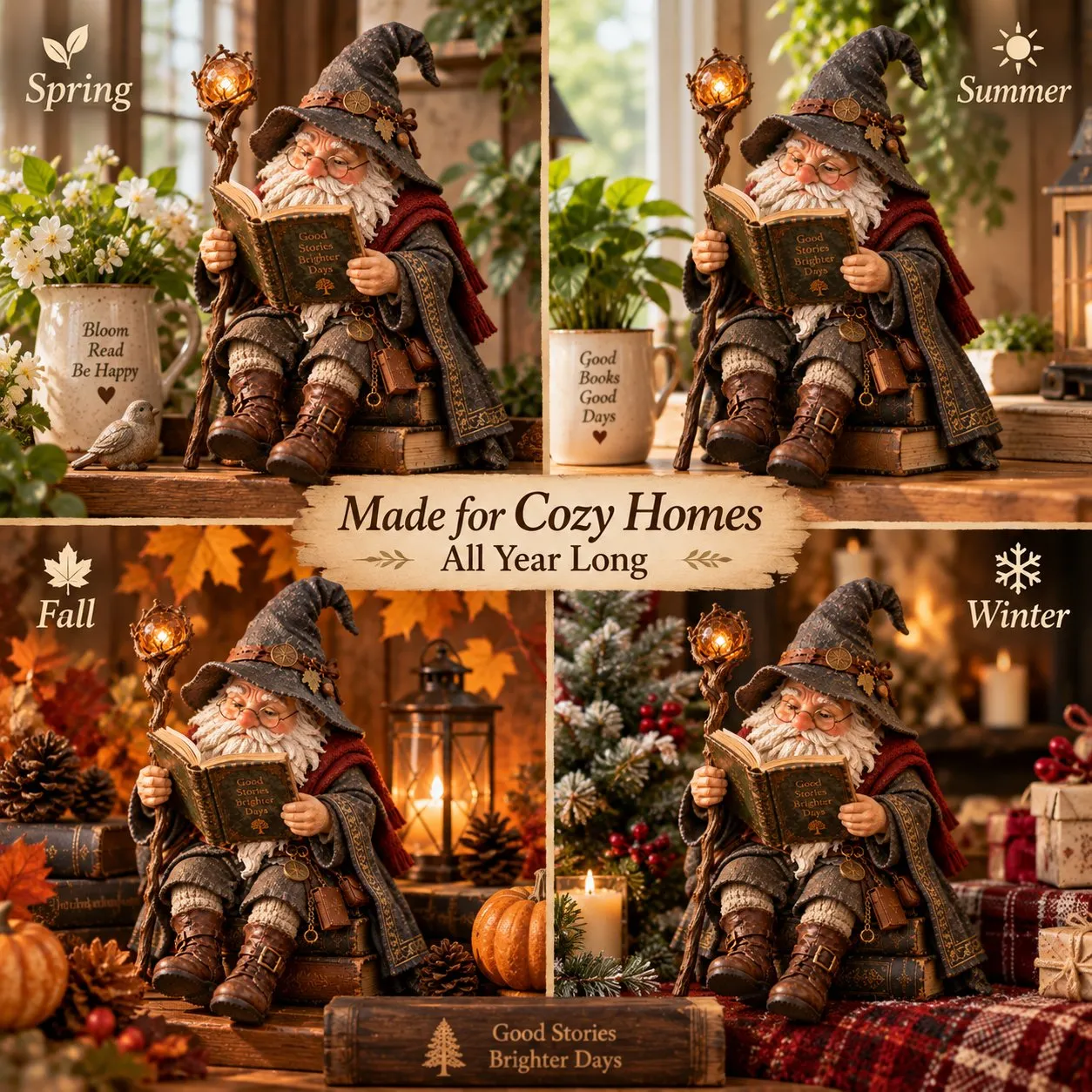 Wandering Scholar in cozy home decor