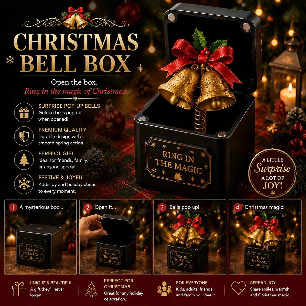Christmas Bell Box