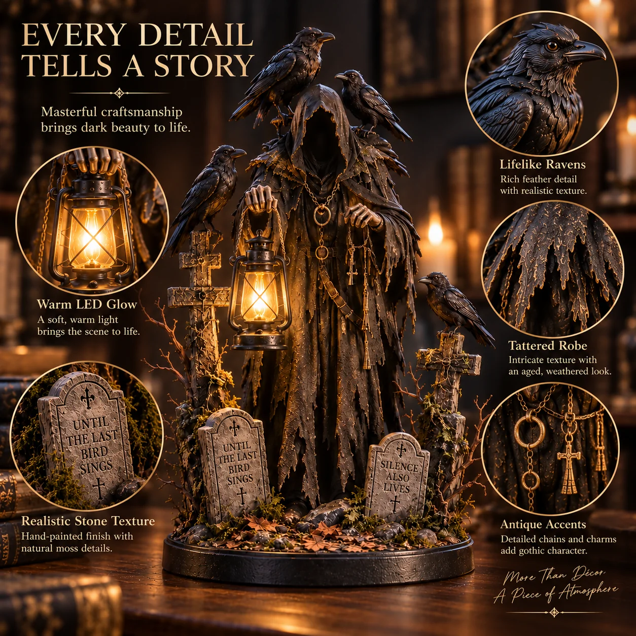 Keeper of the Last Light detailed craftsmanship
