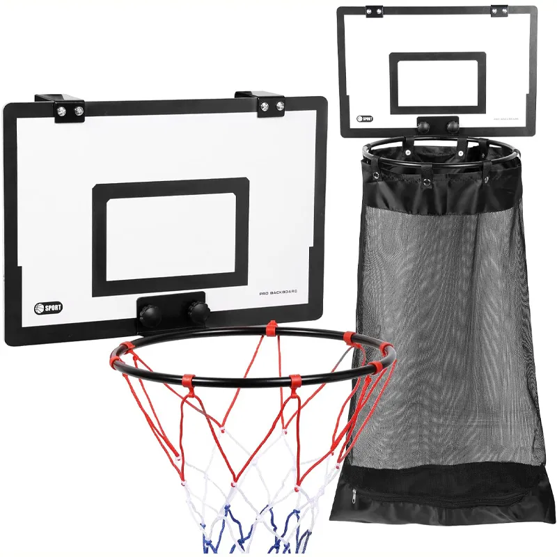 Basketball laundry basket with wide open top and bottom zipper