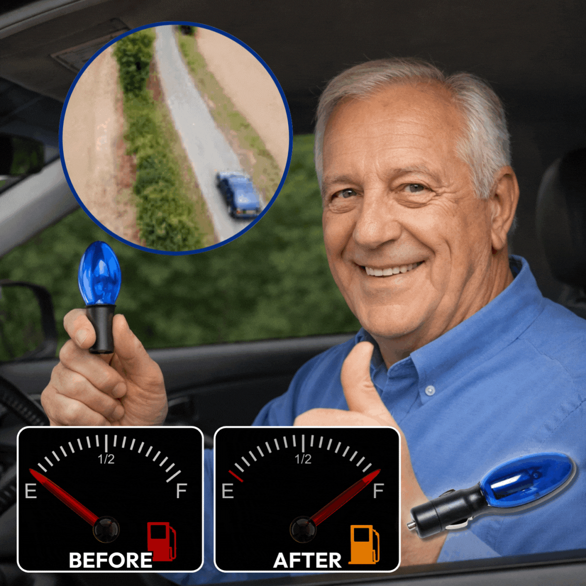 Vehicle driving animation