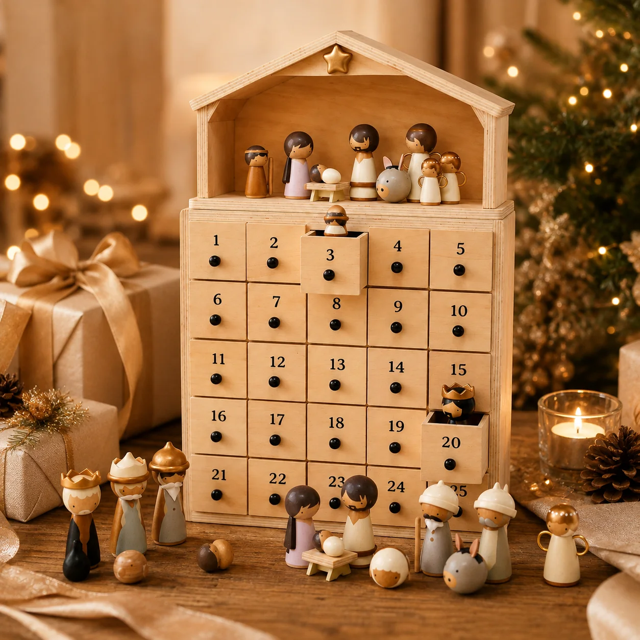 Religious Christmas Nativity Advent Calendar