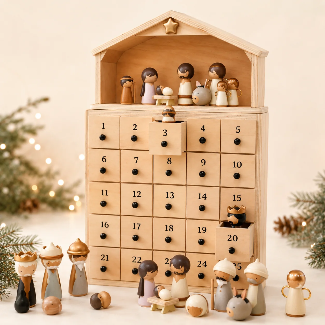 Nativity Advent Calendar companion story book