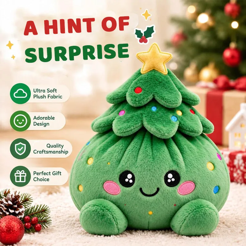 Soft Christmas Dumpling Plush close up