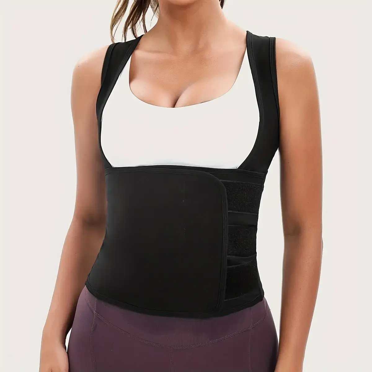 Women's compression-style active top