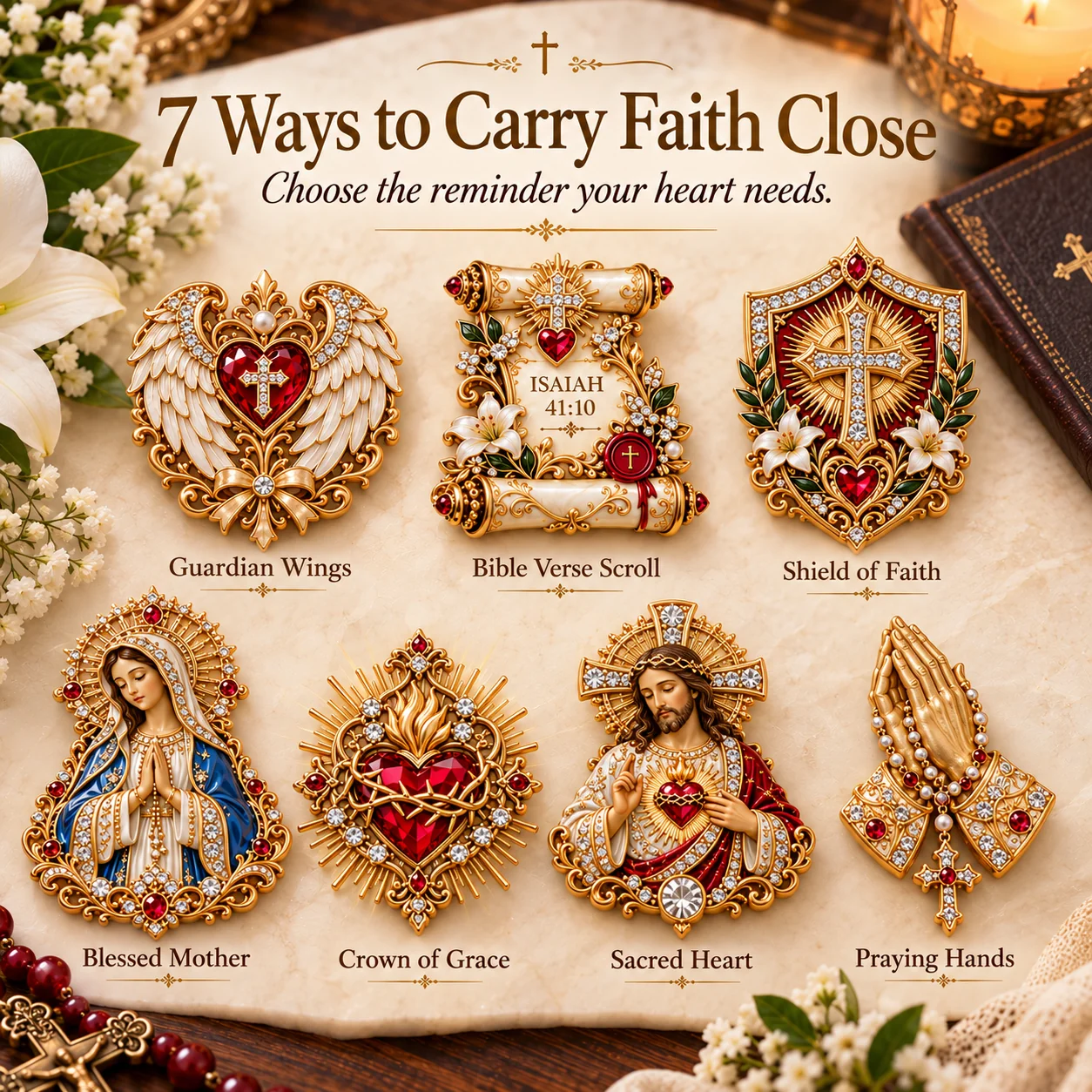 The Complete Collection - Carry the Faith Pocket Hug