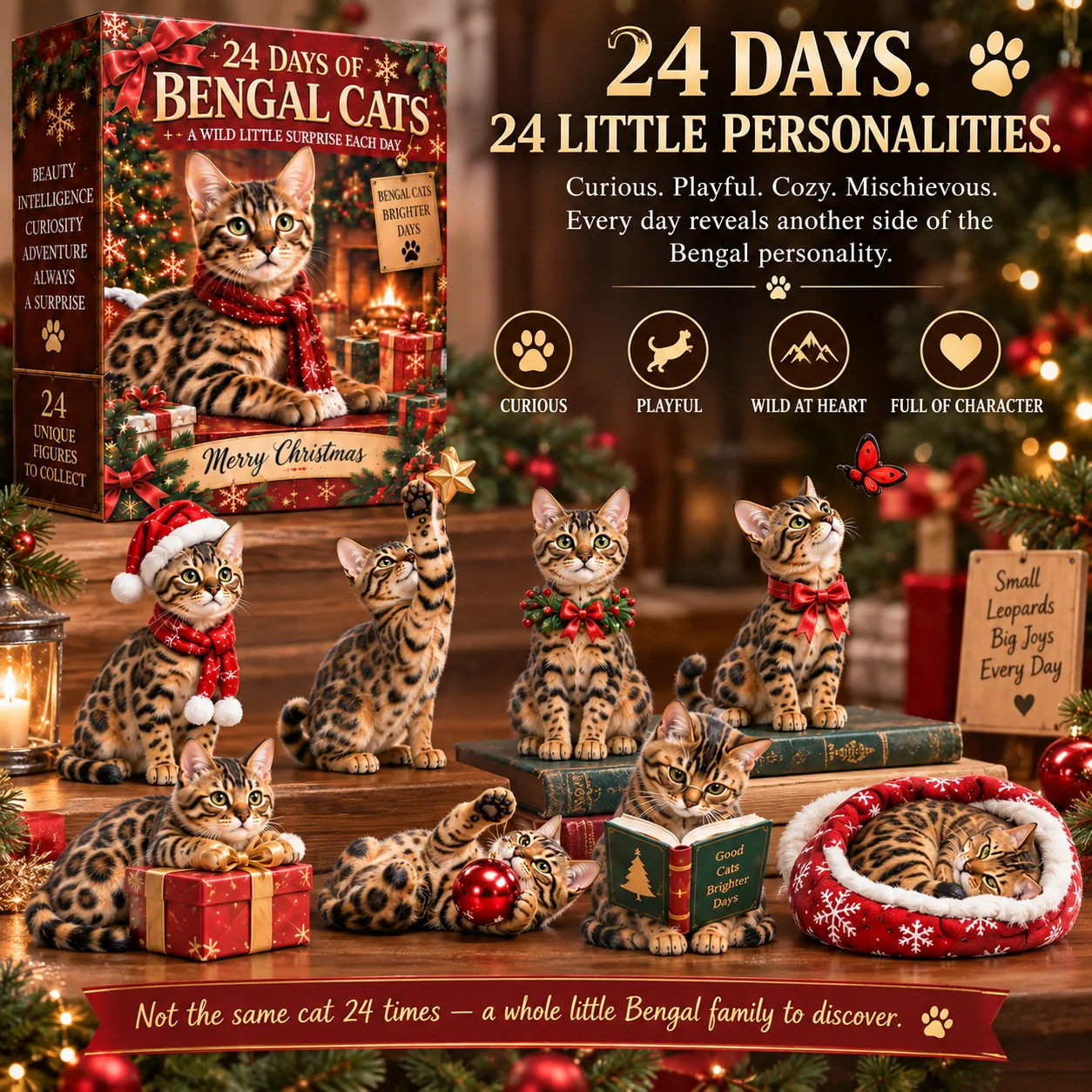 24 Days of Bengal Cats collection