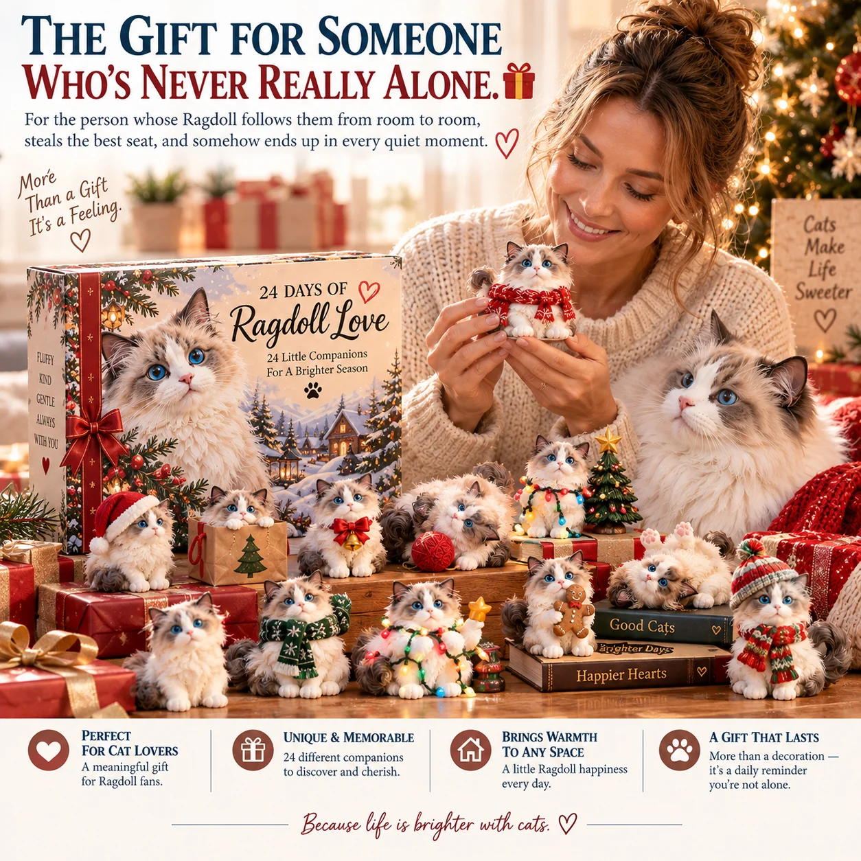 The Gift for Someone Who's Never Really Alone. 🎁