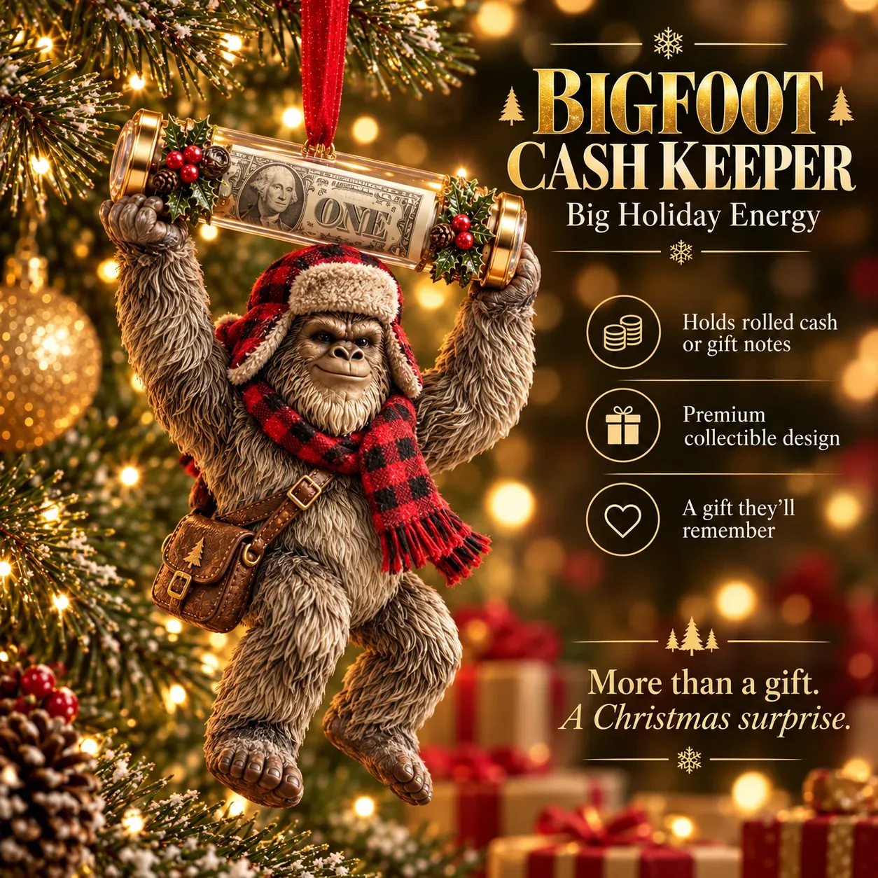 Bigfoot cash keeper winter style