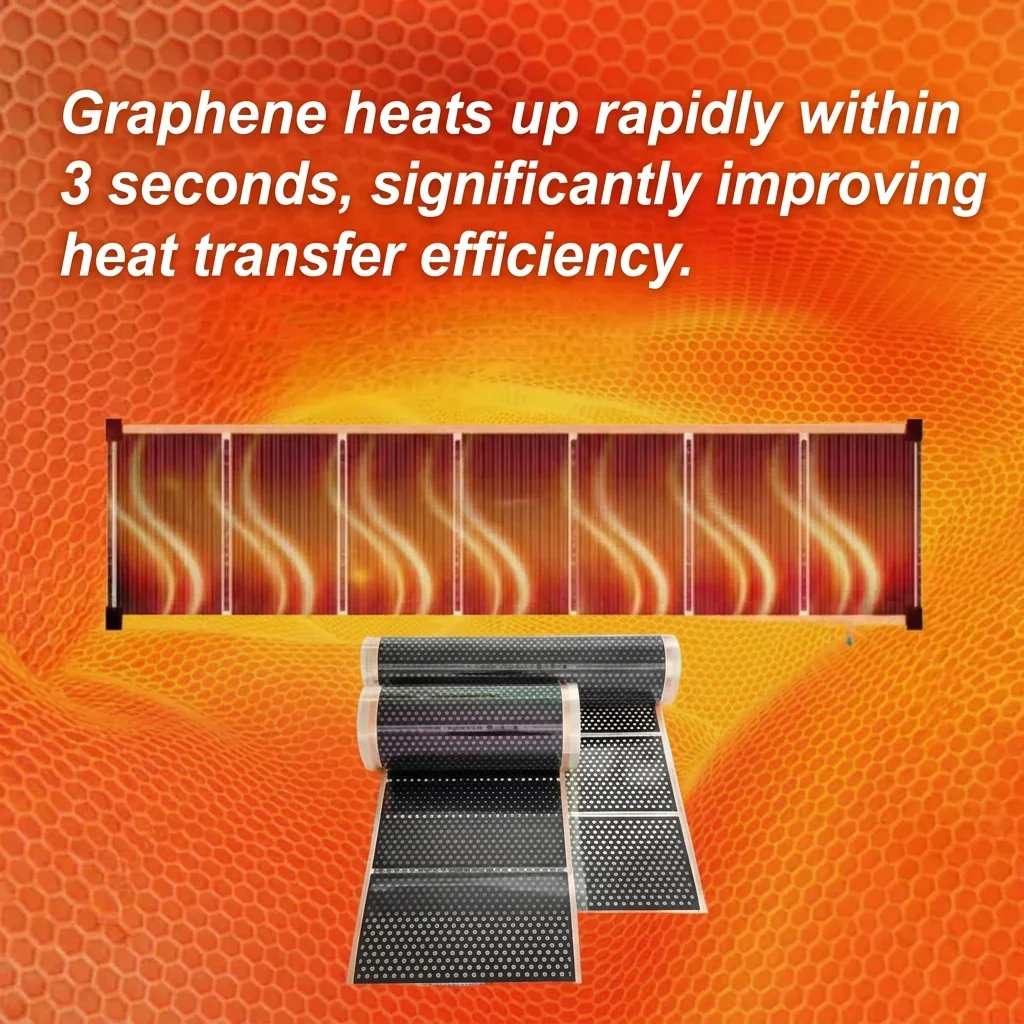 Graphen Heizpanel Wärme