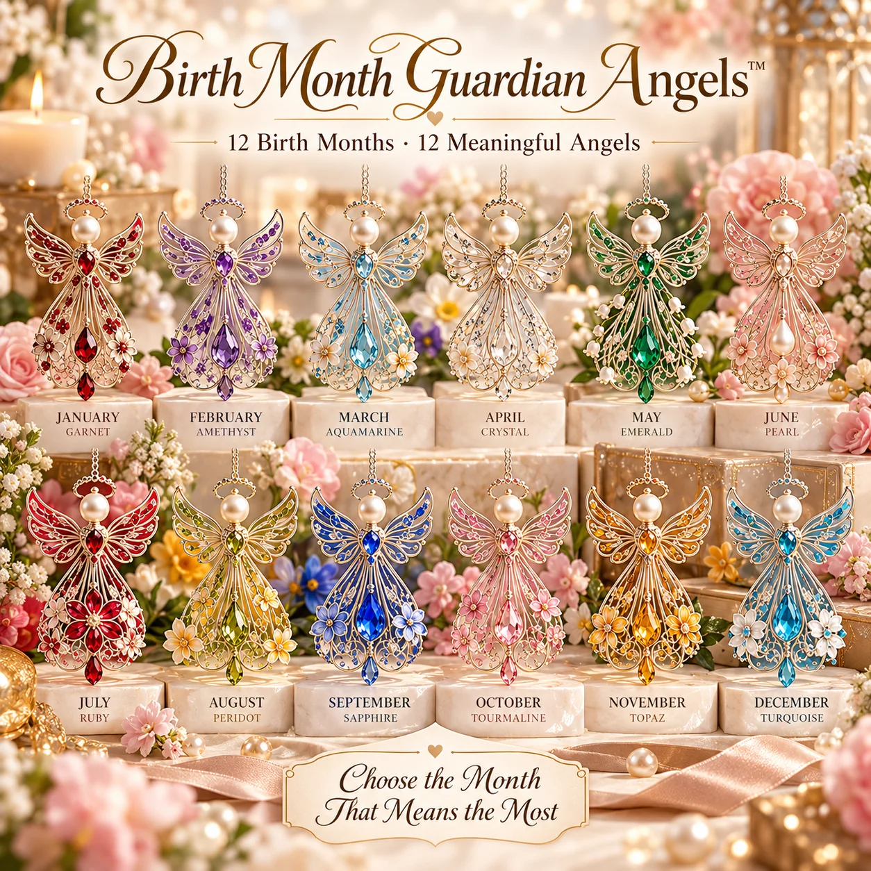 January through December Birth Month Guardian Angel guide