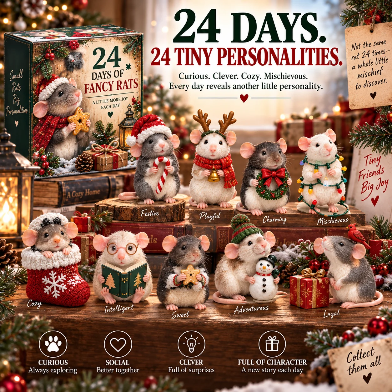 24 Days of Fancy Rats collection
