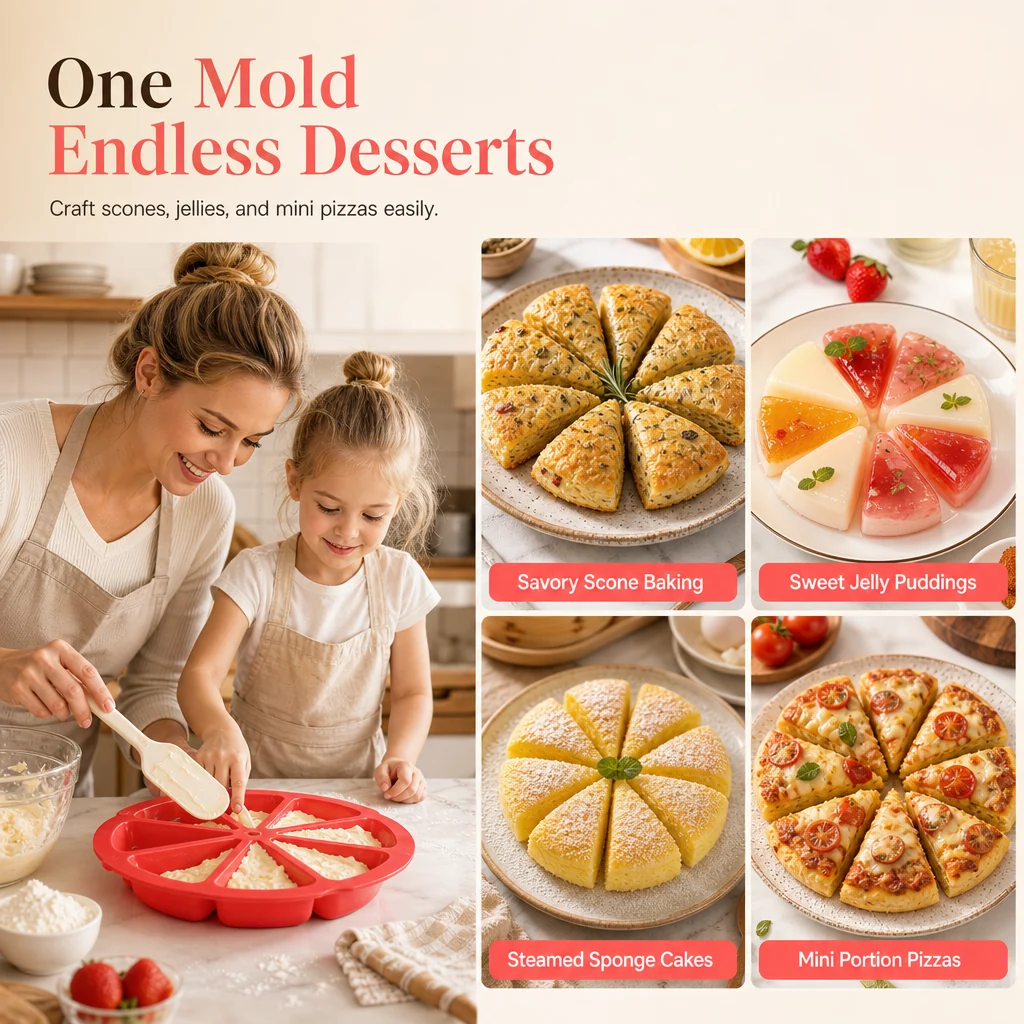 Triangle mold for baking recipes