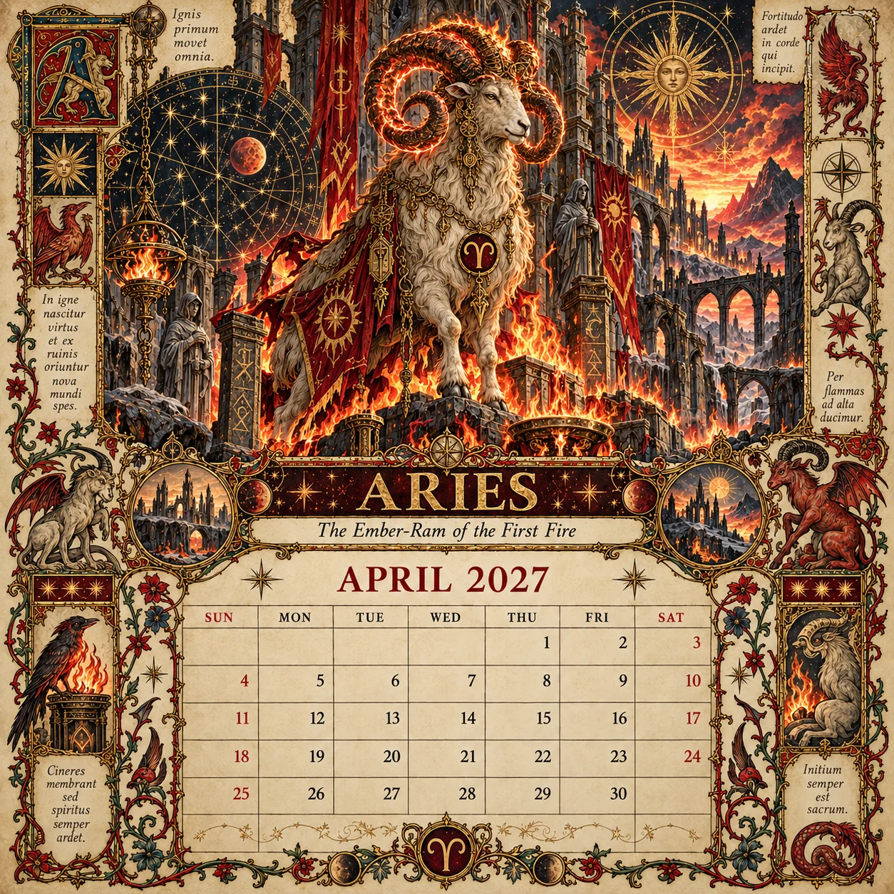 Aries April 2027