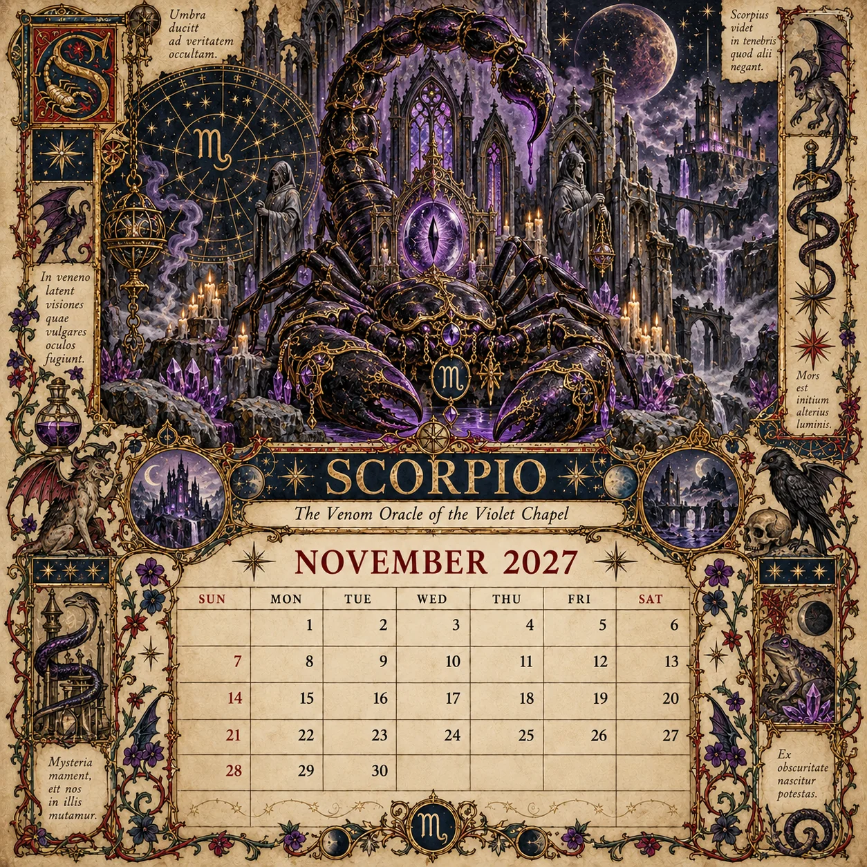 Scorpio November 2027