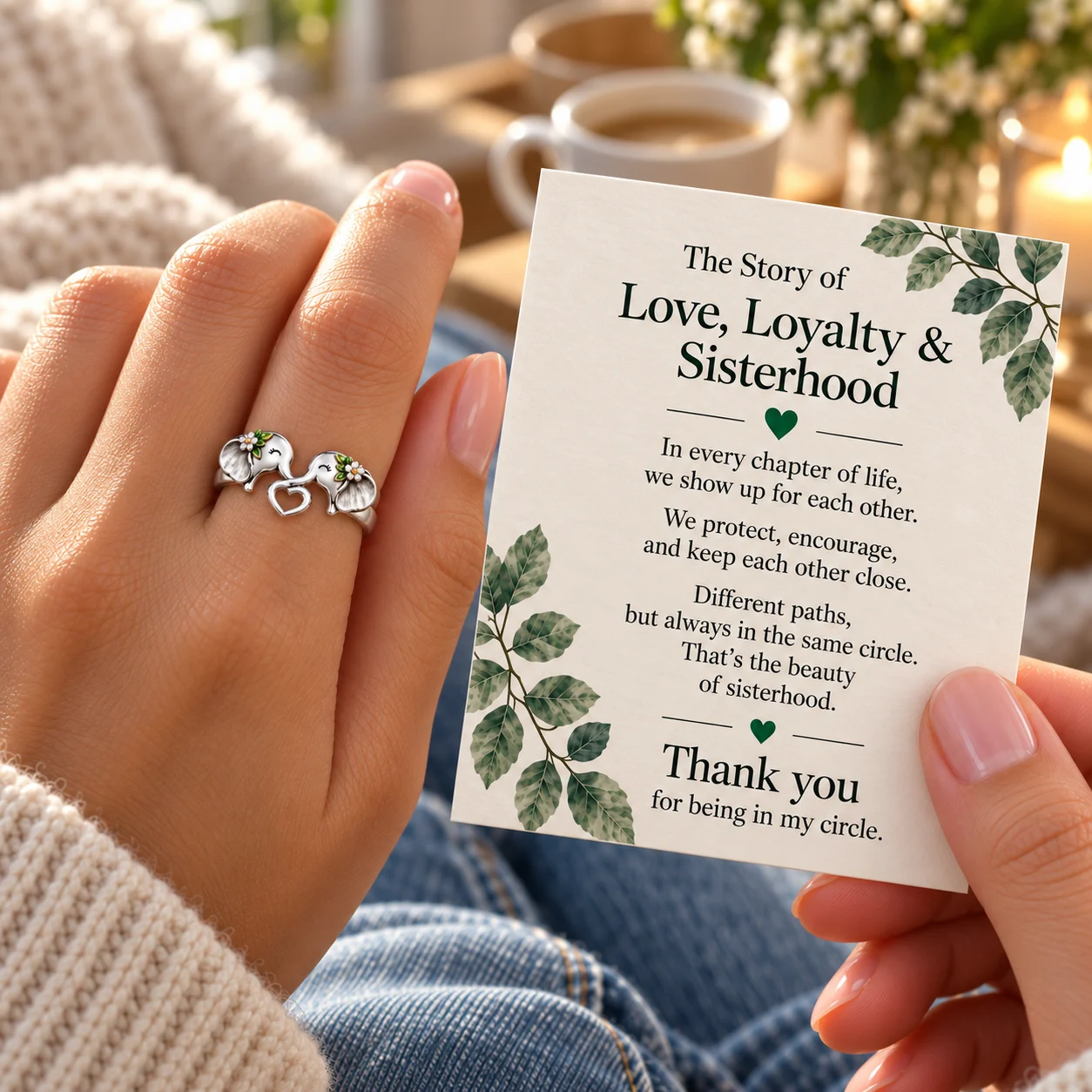 Message card detail