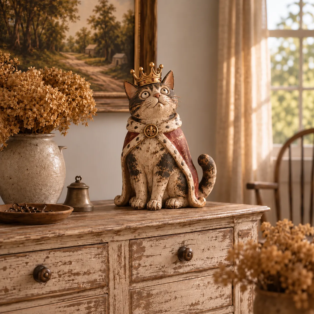 Crowned King cat