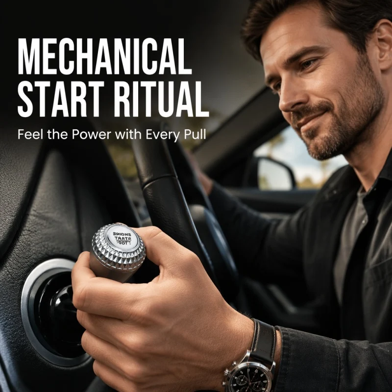 🚗 Car Start Button Lever Cover | 4 Colors product detail 2