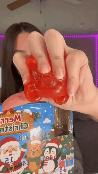 24-piece Christmas squishy advent calendar