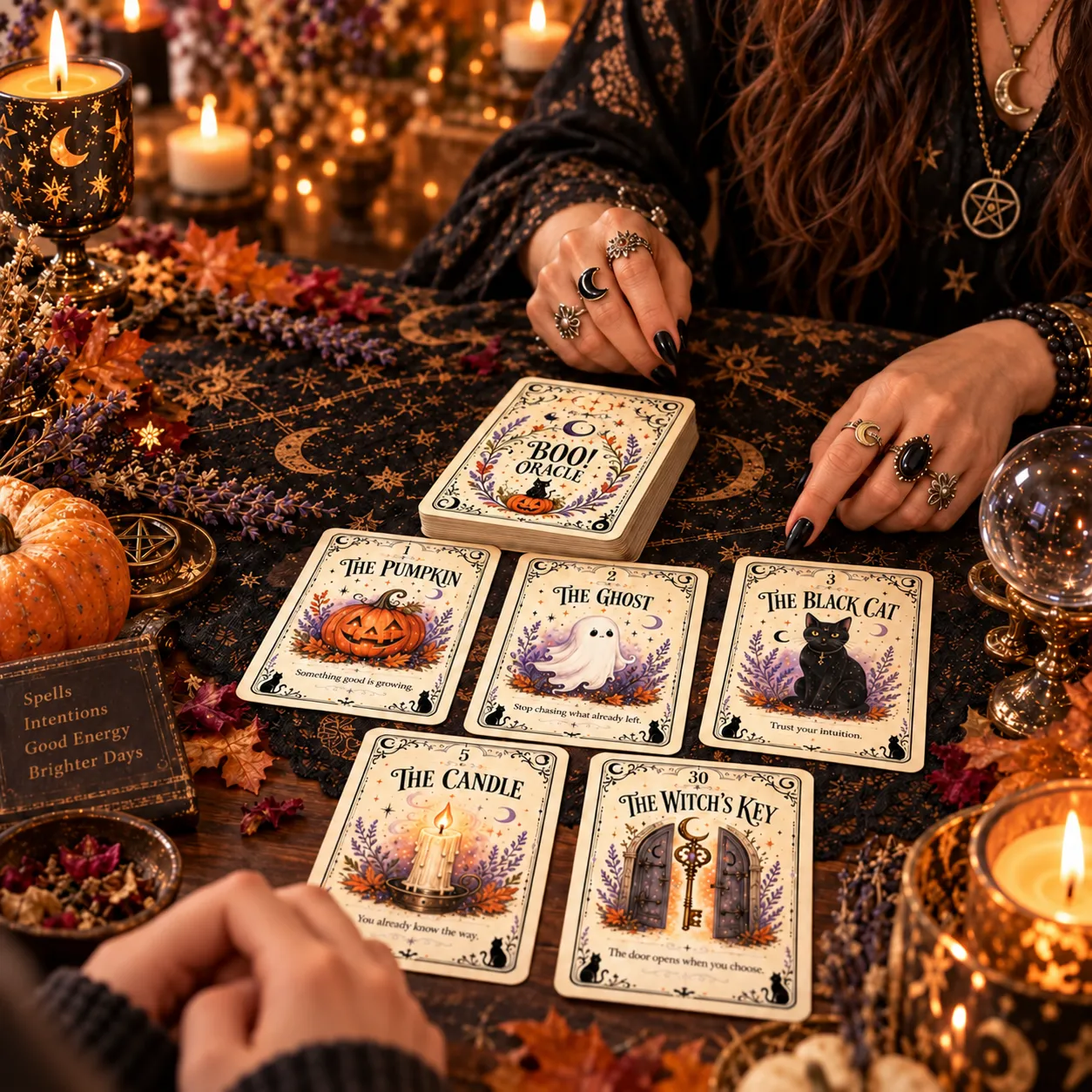 Halloween Oracle cards