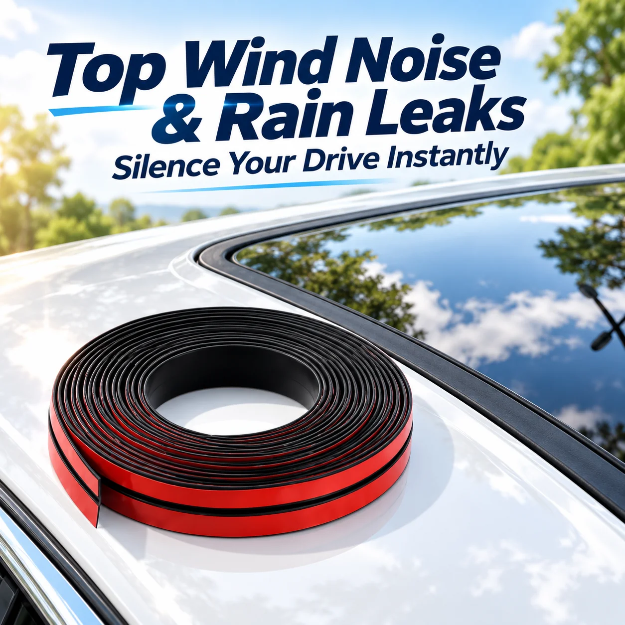 Car sealing strip overview