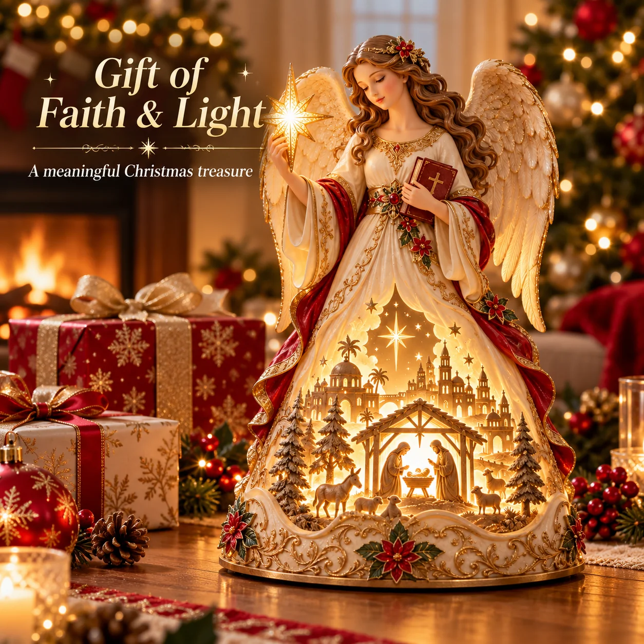 Angel of Bethlehem faith inspired Christmas gift