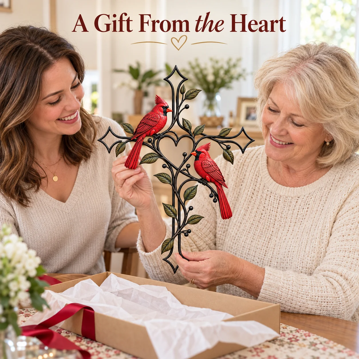 Meaningful cardinal wall decor gift