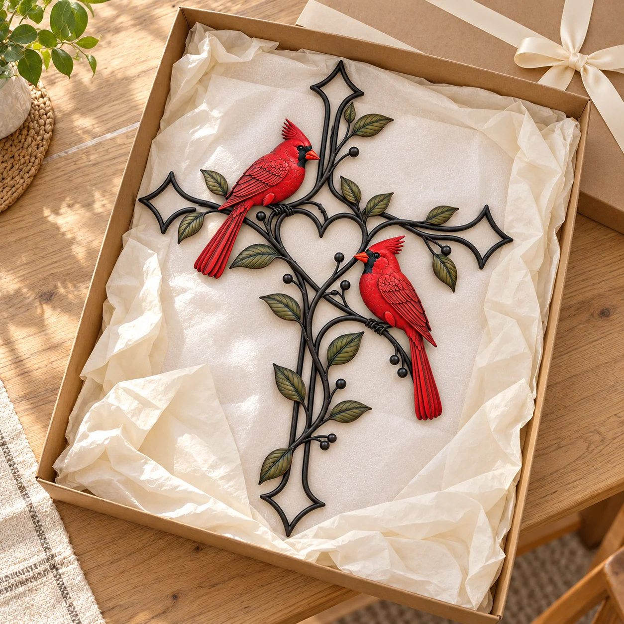 Cardinal Cross gift presentation