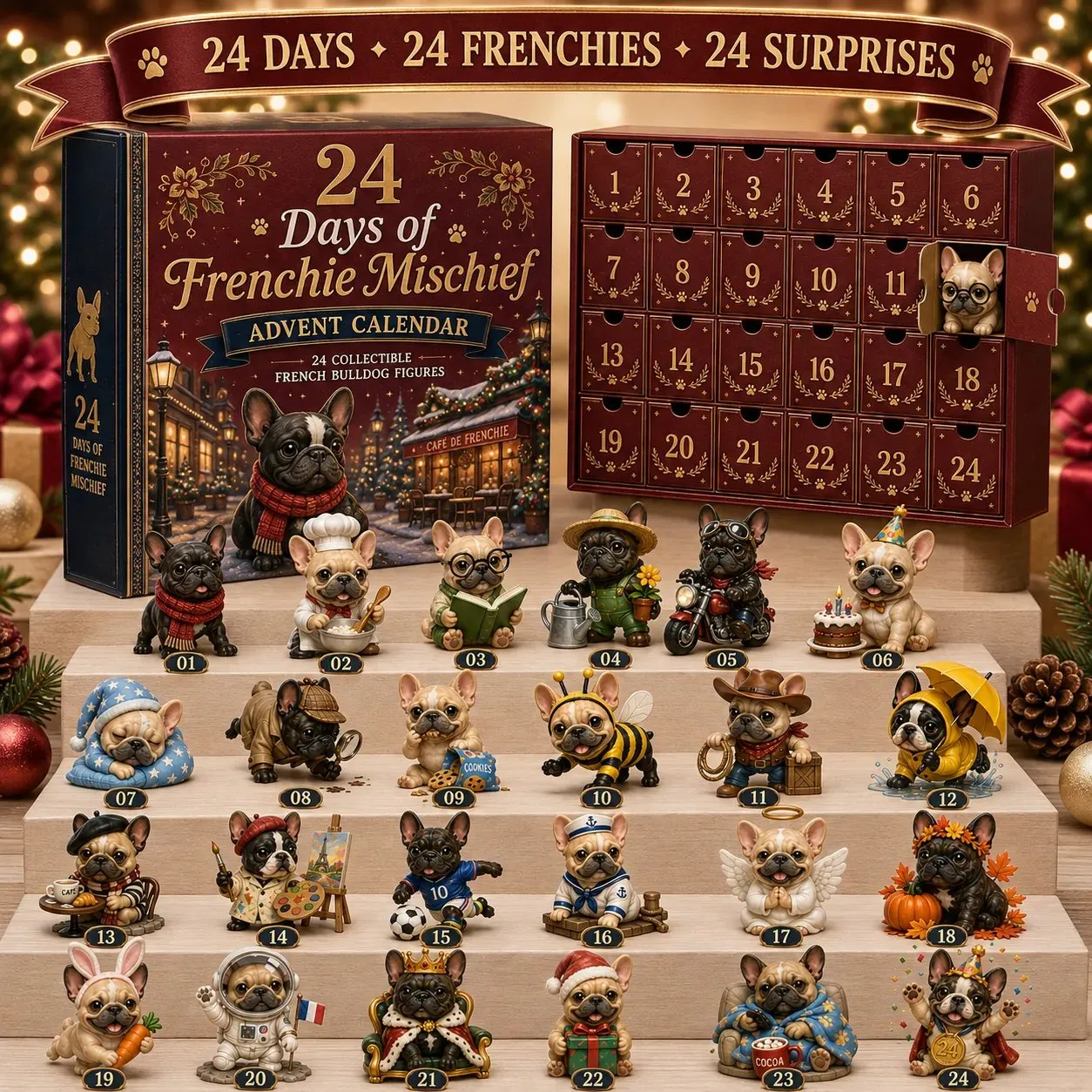 Frenchie Advent Calendar main image