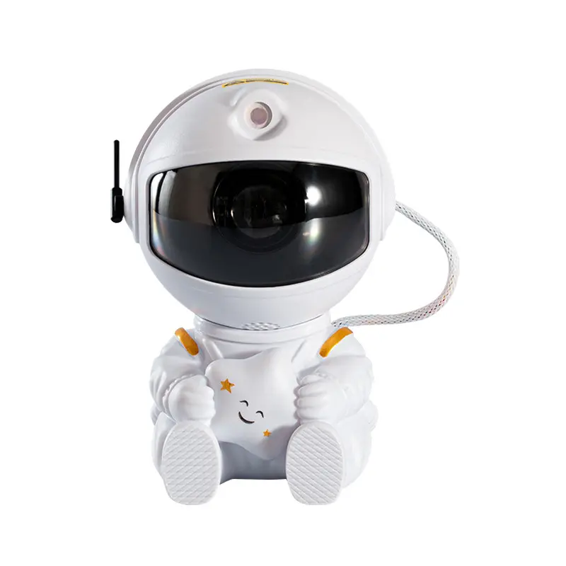 White Astronaut Galaxy Projector