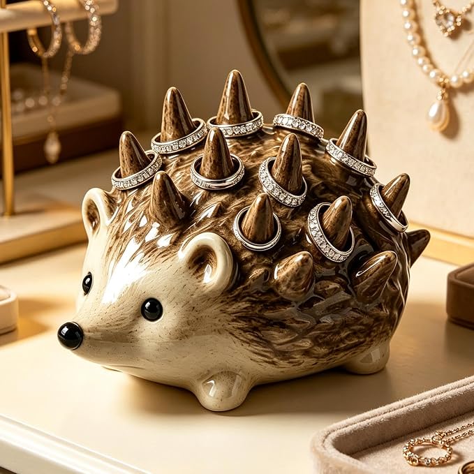 Front view of the hedgehog organizer