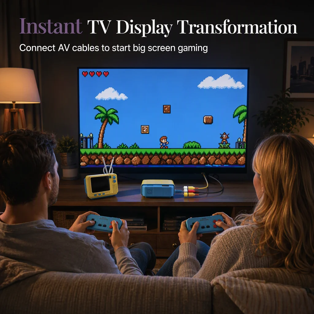 Retro Mini TV Game Console – TF-card version