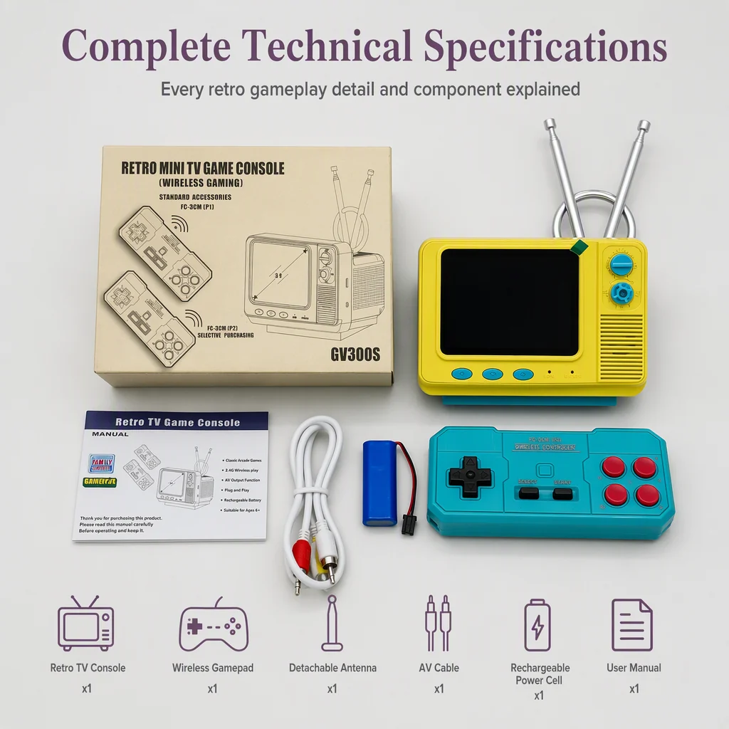 Retro Mini TV Game Console – product image 7