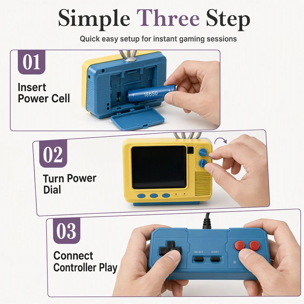 Retro Mini TV Game Console – product image 8
