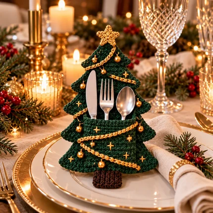 Tree Cutlery Holder Set - Locked Preview