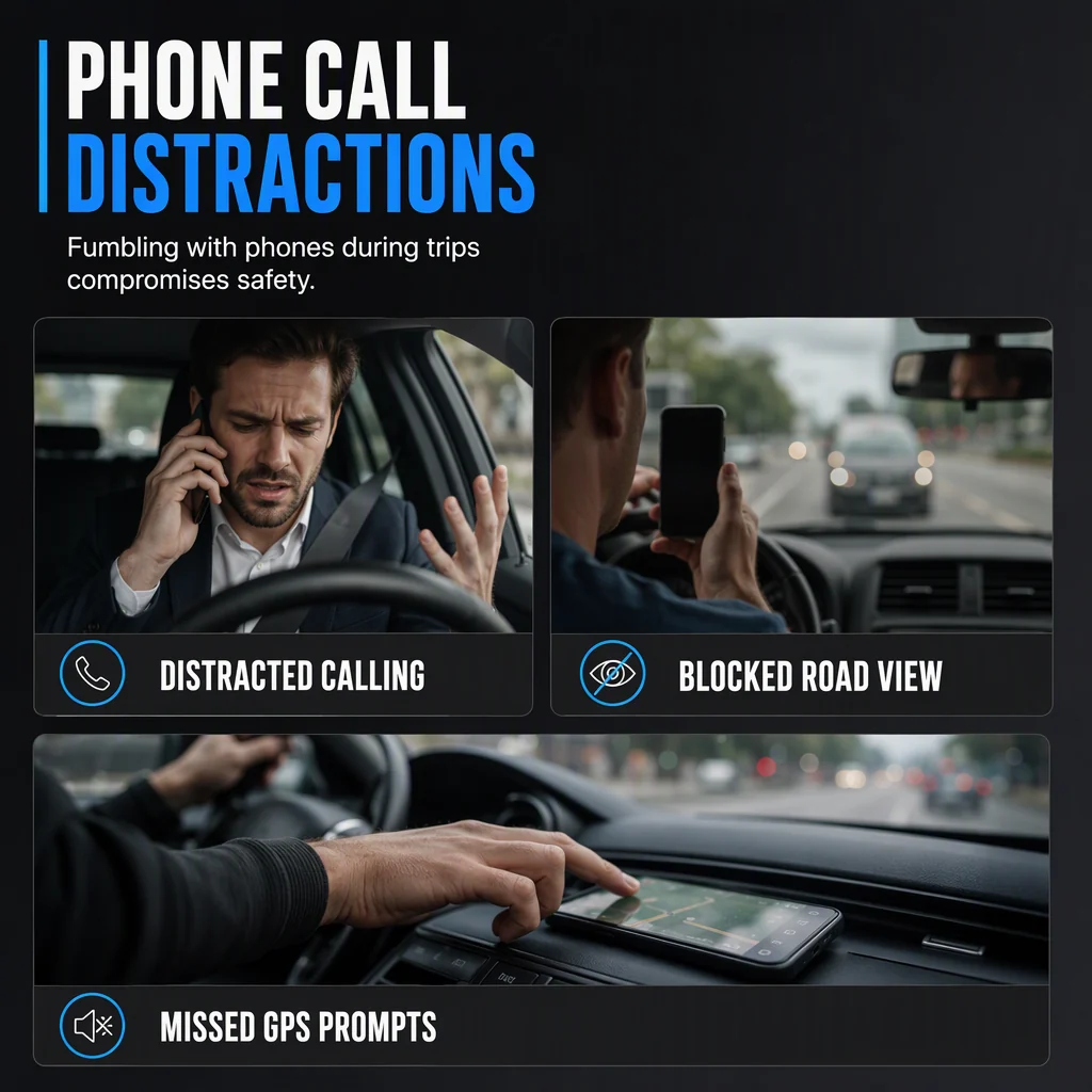 Reduce Phone Handling | 🚗 SP11 Bluetooth Sun Visor Speakerphone