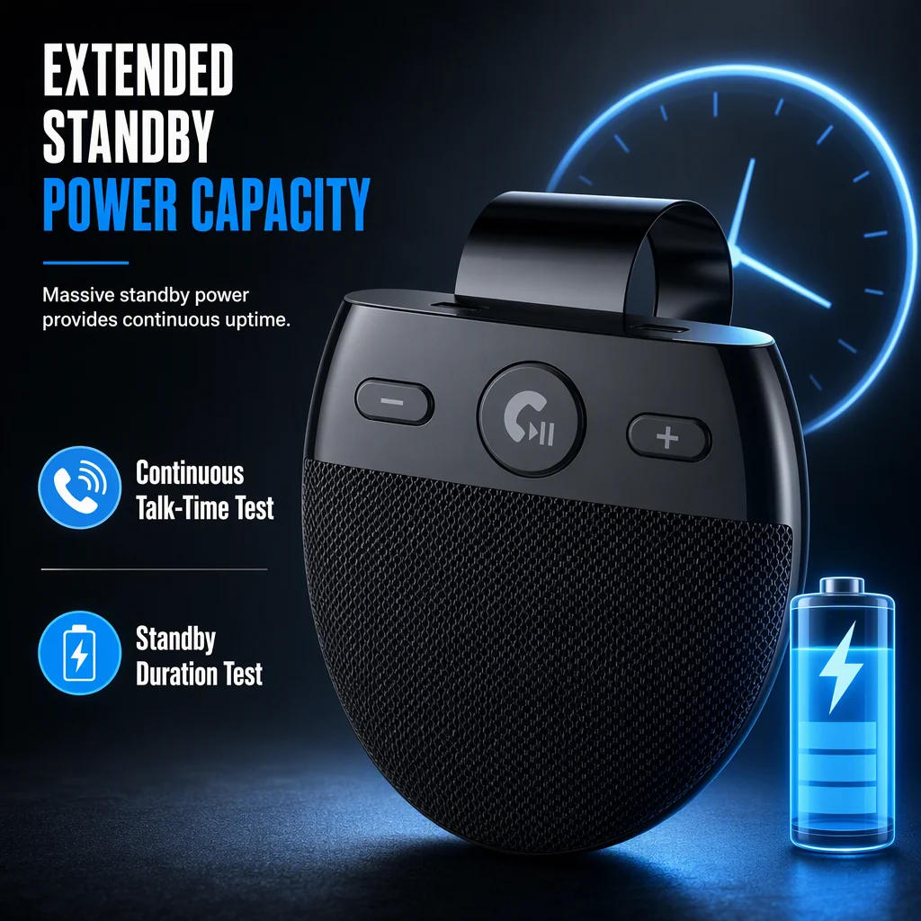 Standby Between Journeys | 🚗 SP11 Bluetooth Sun Visor Speakerphone