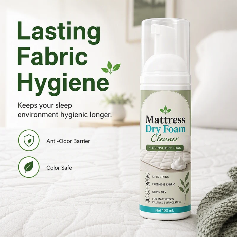 Multi-purpose dry foam fabric cleaner