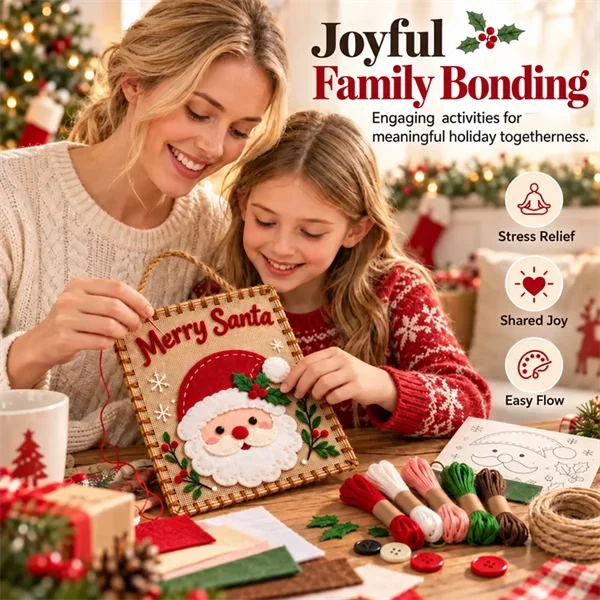Family Christmas craft activity