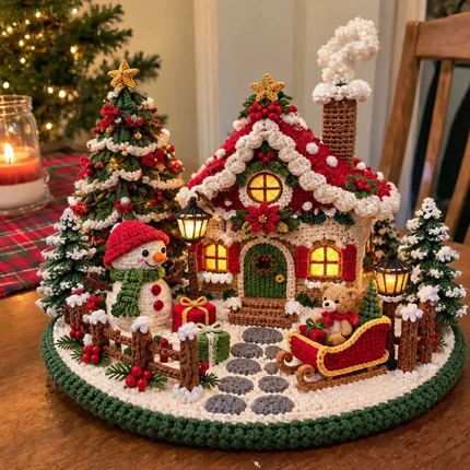 Winter village by Werburga