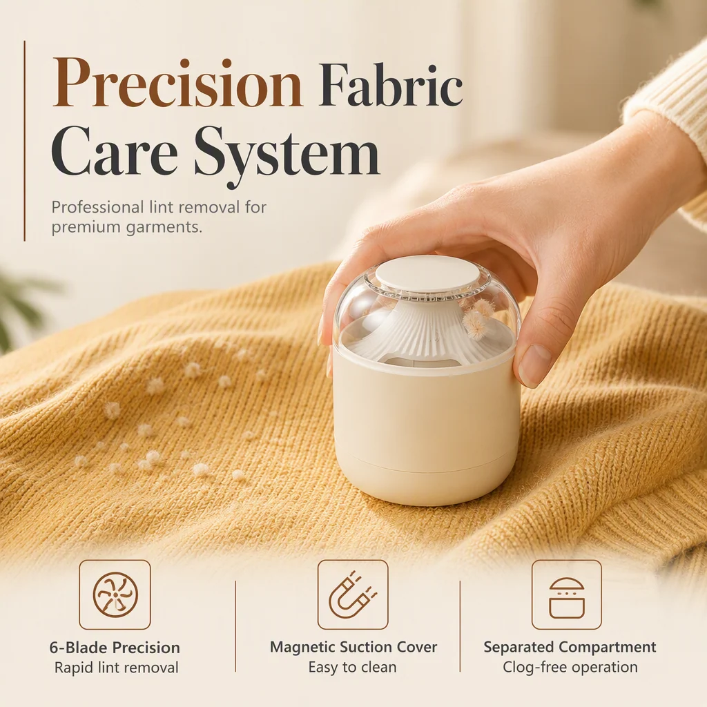 Fabric lint remover precision steel mesh