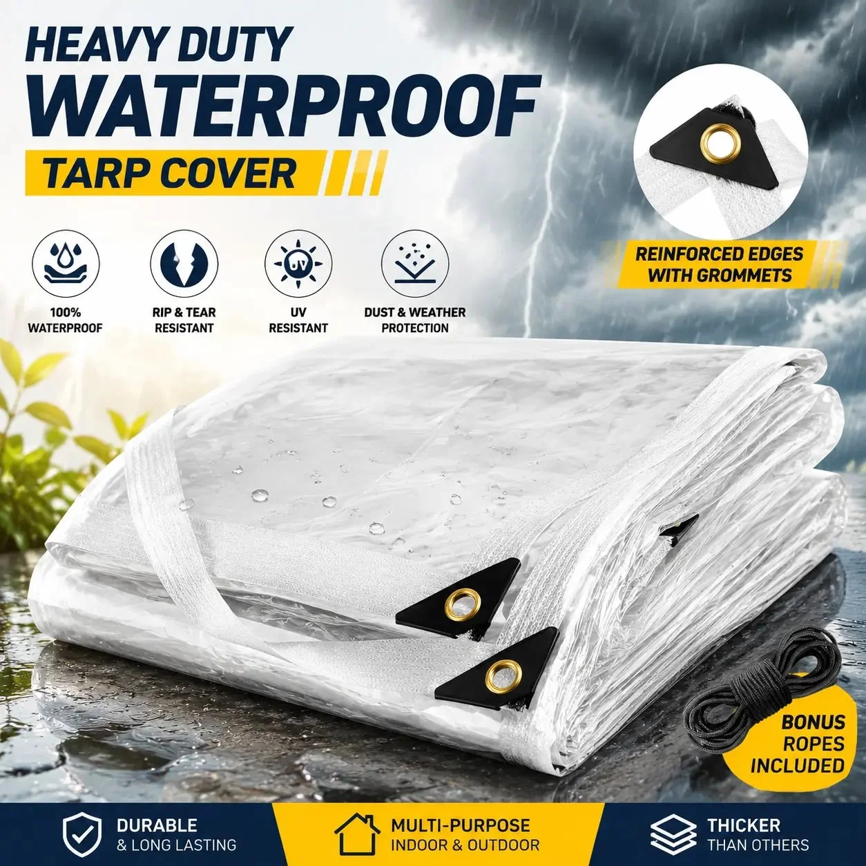 Opaque outdoor cover